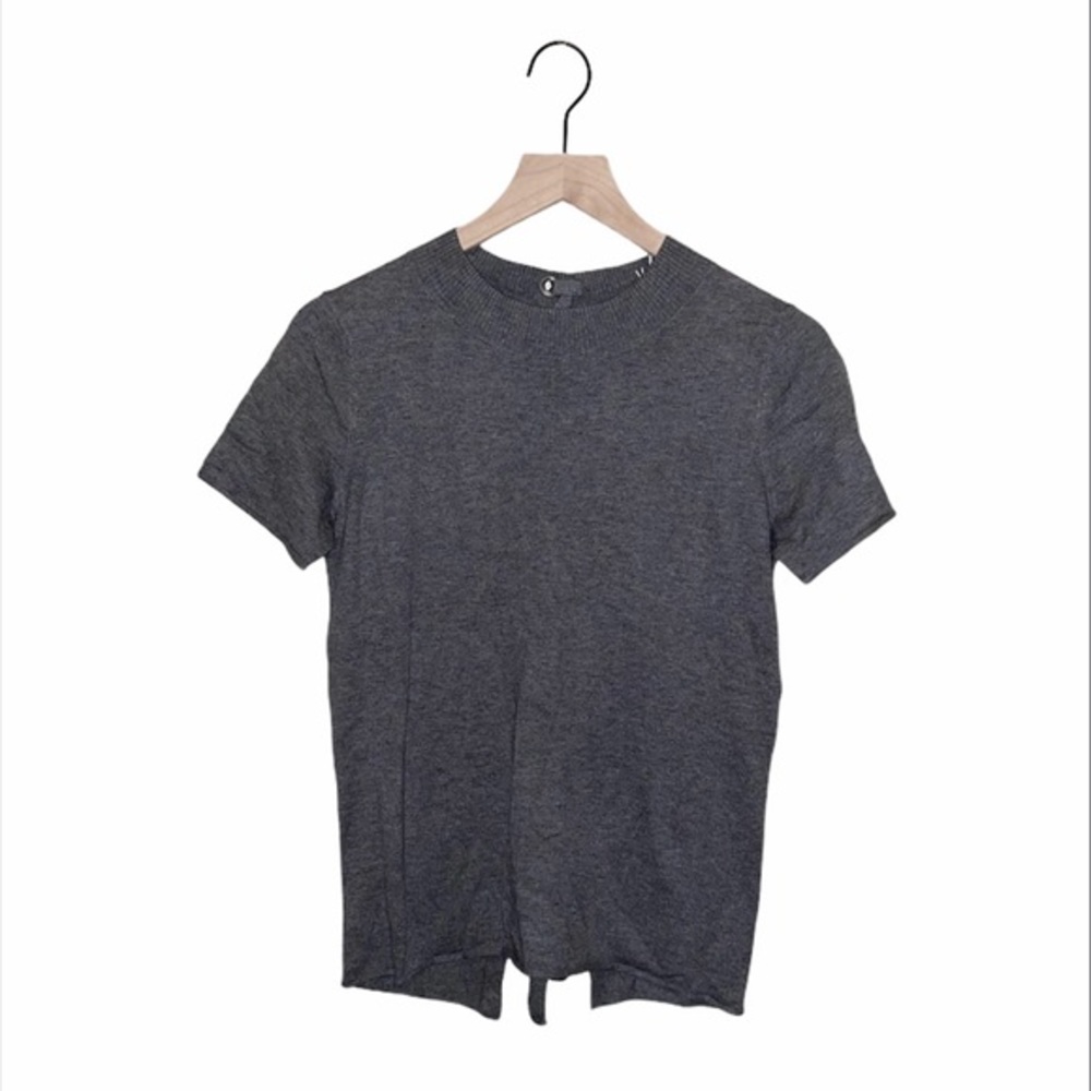 🆕 2/$60 NWT N:Philanthropy | Graves Lace Back Short Sleeve Sweater | Silk Blend - Picture 13 of 16